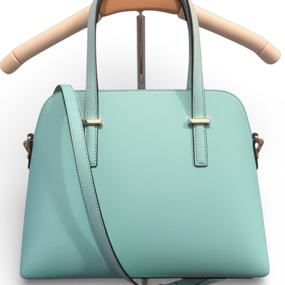 KATE SPADE NEW YORK CEDAR STREET MAISE SATCHEL IN GRACE BLUE - Picture 7 of 12